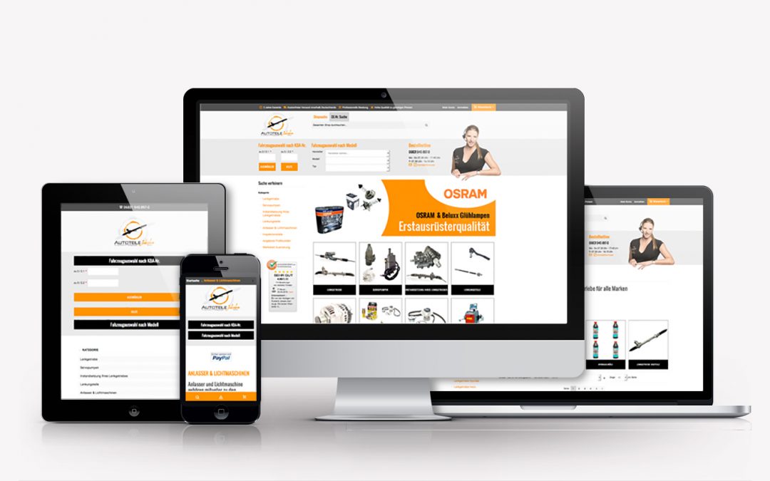 Webshop-Relaunch für Autoteile Jakobs GmbH